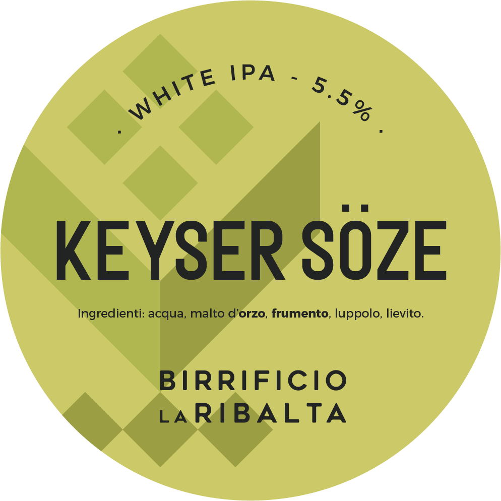 Birra Keyser Söze - White Ipa | Birrificio La Ribalta