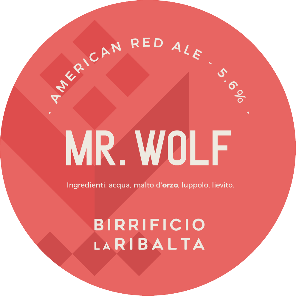 Birra Mr. Wolf - American Red Ale | Birrificio La Ribalta